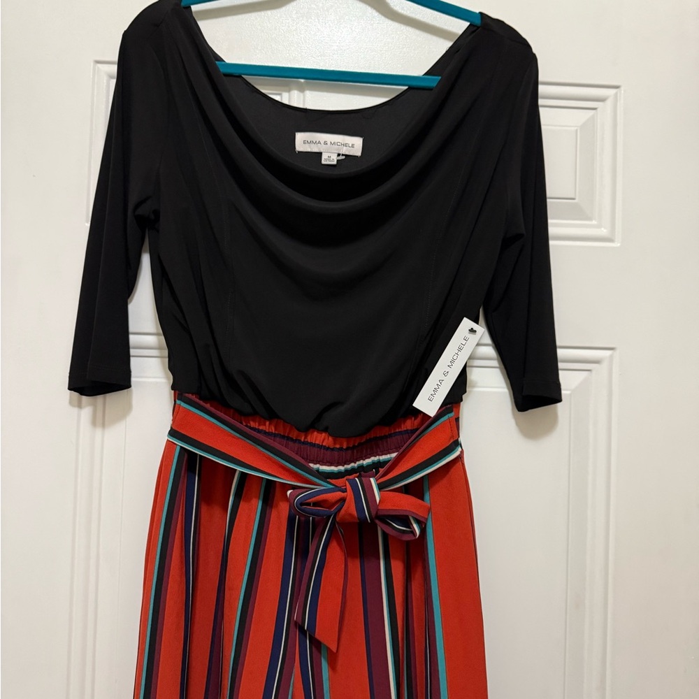 Emma & Michele Classic Black Top